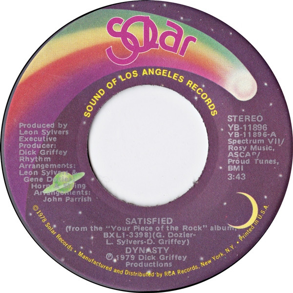 Dynasty – Satisfied (1979) – Hoes