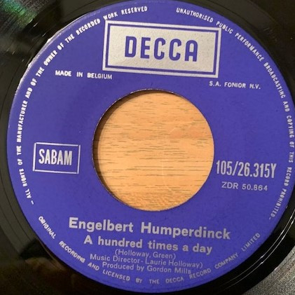 Engelbert Humperdinck – Too Beautiful To Last (1972) – Hoes