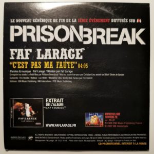 Faf Larage – C'est Pas Ma Faute (Prison Break) (2007) – Hoes