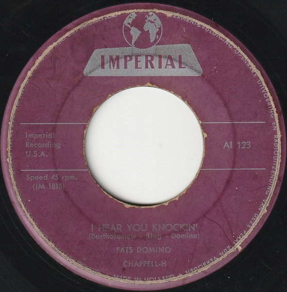 Fats Domino – I Hear You Knockin' / It Keeps Raining (1961) – Hoes