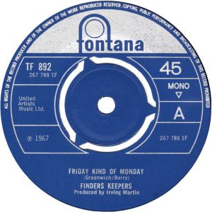 Finders Keepers – Friday Kind Of Monday (1967) – Hoes