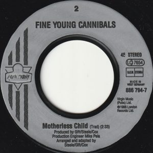 Fine Young Cannibals – I'm Not The Man I Used To Be (1989) – Hoes
