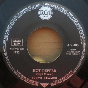 Floyd Cramer – Hot Pepper / Portuguese Washerwoman (1962) – Hoes