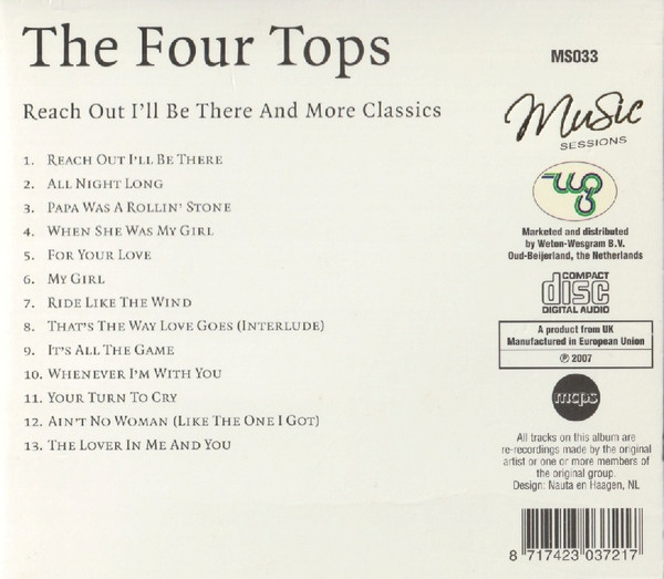 Four Tops – Reach Out I'll Be There And More Classics (2007) – Hoes