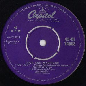 Frank Sinatra – Love And Marriage (1956) – Hoes