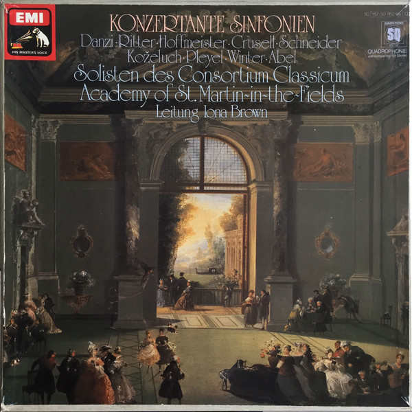 Franz Danzi – Konzertante Sinfonien (1977) – Hoes