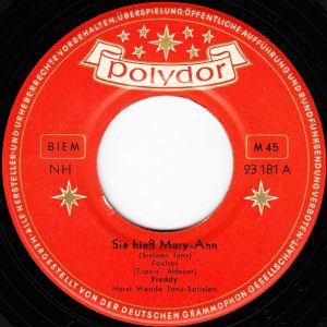 Freddy Quinn – Sie Hieß Mary-Ann (1956) – Hoes