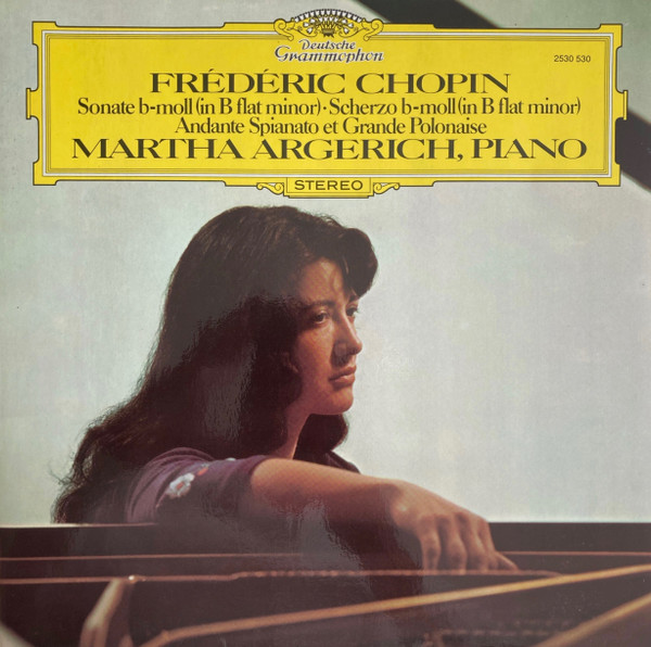 Frédéric Chopin – Sonate B-moll (In B Flat Minor) - Scherzo B-moll (In B Flat Minor) - Andante Spianato Et Grande Polonaise (1975) – Hoes