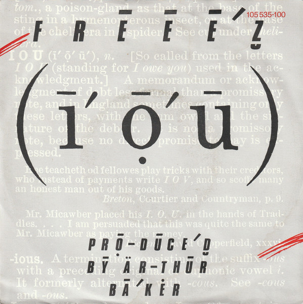 Freeez – I.O.U. (1983) – Hoes