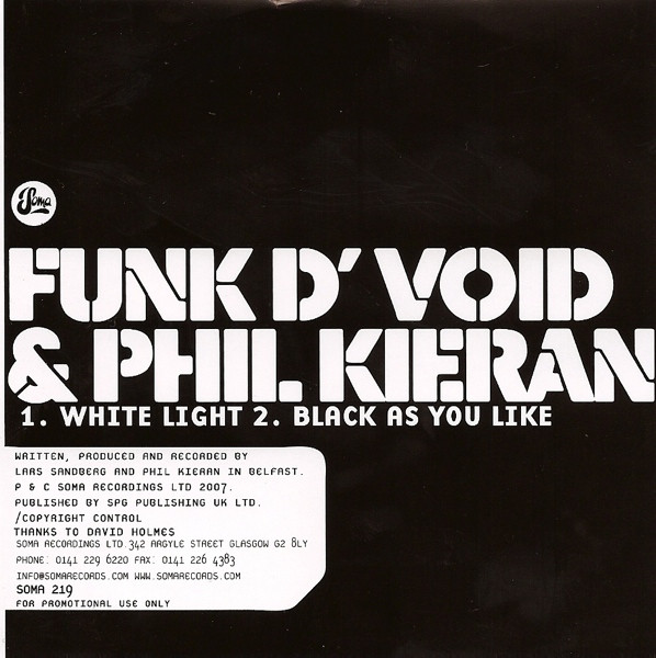 Funk D'Void – White Light / Black As You Like (2007) – Hoes