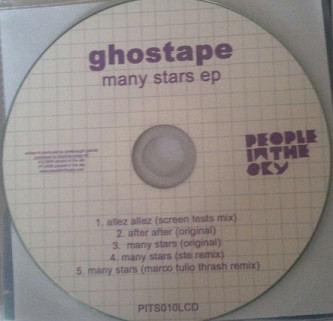 Ghostape – Many Stars EP (2008) – Hoes