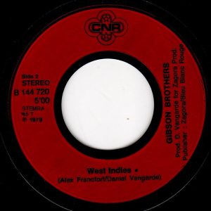 Gibson Brothers – Que Sera Mi Vida (1979) – Hoes
