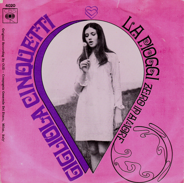 Gigliola Cinquetti – La Pioggia / Zero In Amore (1969) – Hoes
