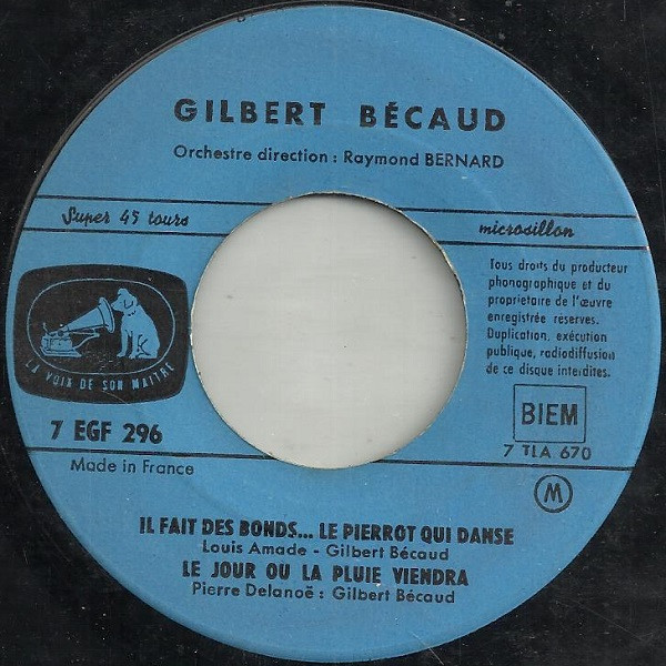 Gilbert Bécaud – La Ville (1959) – Hoes