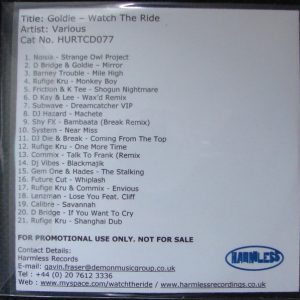 Goldie – Watch The Ride (2008) – Hoes