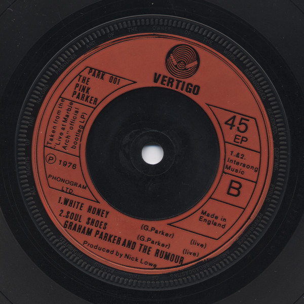 Graham Parker And The Rumour – The Pink Parker (1977) – Hoes