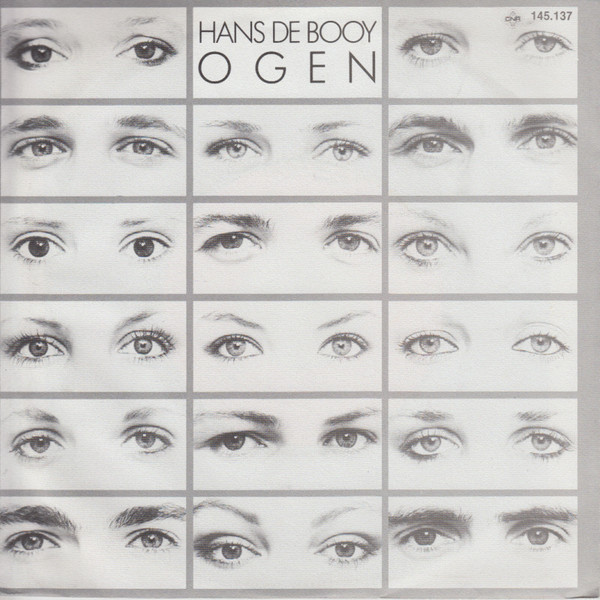 Hans de Booy – Ogen (1985) – Hoes