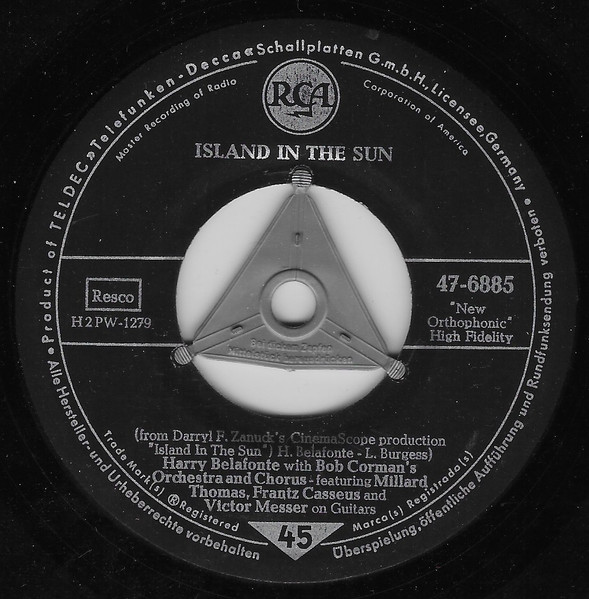 Harry Belafonte – Island In The Sun (1957) – Hoes