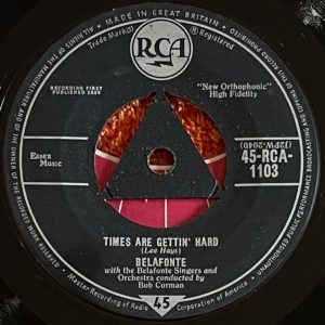 Harry Belafonte – Times Are Gettin' Hard (1959) – Hoes