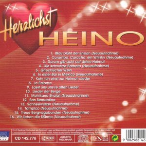 Heino – Herzlichst – Hoes