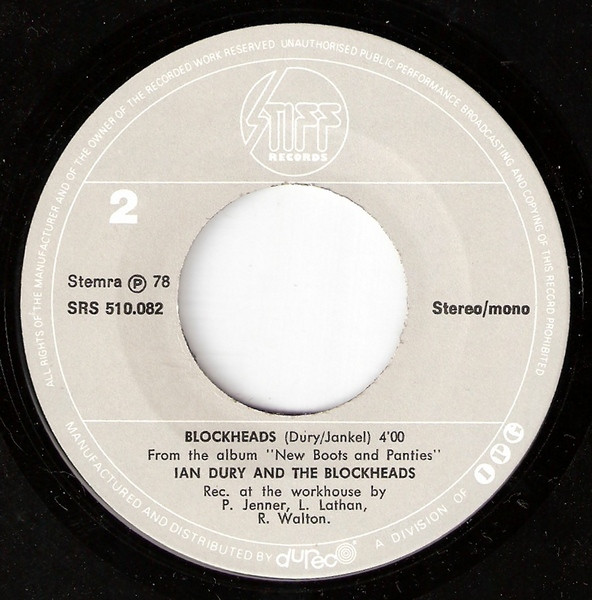 Ian Dury And The Blockheads – Wake Up! (1978) – Hoes
