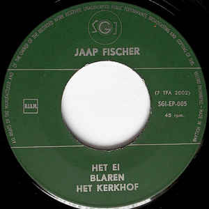 Jaap Fischer – Om Je Geld (1961) – Hoes
