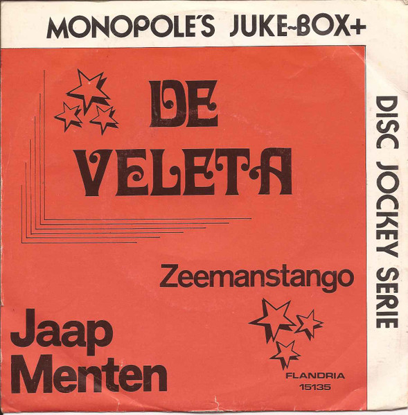 Jaap Menten – De Veleta (1978) – Hoes