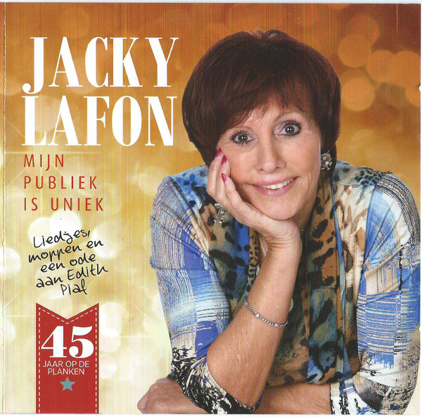 Jacky Lafon – Mijn Publiek Is Uniek (2013) – Hoes