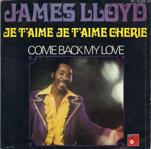 James Lloyd – Je T'aime Je T'aime Chérie (1974) – Hoes