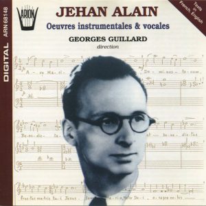 Jehan Alain – Oeuvres Instrumentales & Vocales (1991) – Hoes