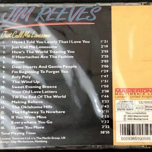 Jim Reeves – Just Call Me Lonesome (1995) – Hoes