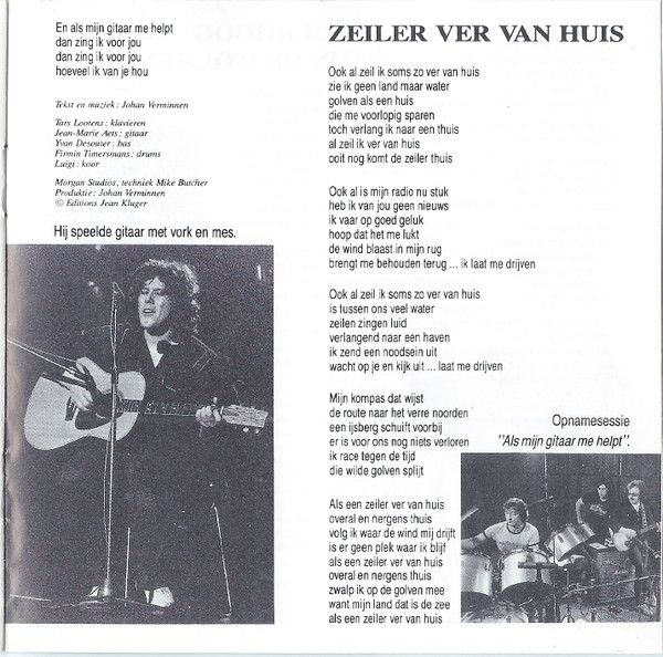 Johan Verminnen – Mooie Dagen - 20 Jaar Liedjes (1989) – Foto 1