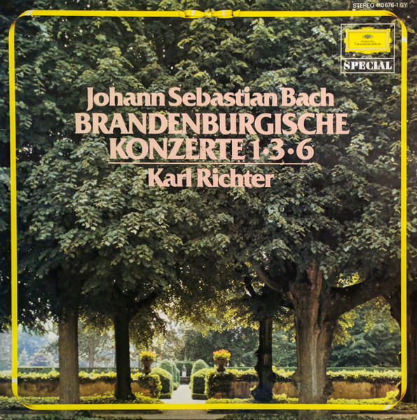Johann Sebastian Bach – Brandenburgische Konzerte 1·3·6 (1983) – Hoes