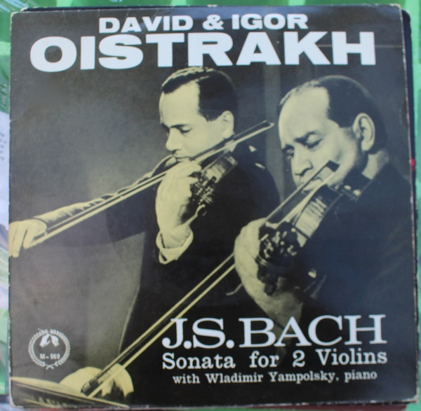 Johann Sebastian Bach – Sonata For 2 Violins And Piano In C Major (1961) – Hoes