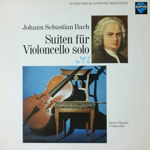 Johann Sebastian Bach – Suiten Für Violoncello Solo - Vol. 2 - Nr. 5 - 6 (1983) – Hoes
