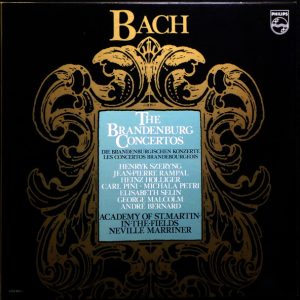 Johann Sebastian Bach – The Brandenburg Concertos (1981) – Hoes