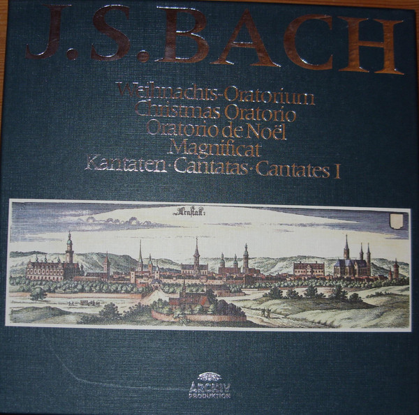 Johann Sebastian Bach – Weihnachts-Oratorium - Magnificat - Kantaten I (1975) – Hoes