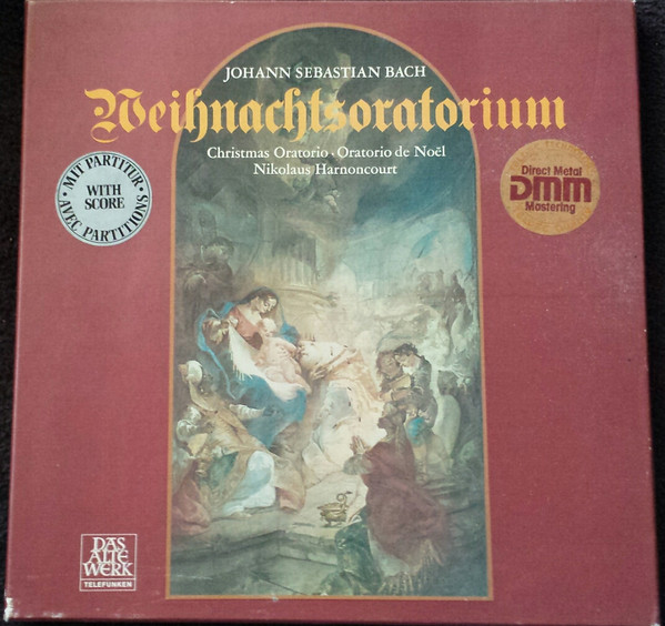 Johann Sebastian Bach – Weihnachtsoratorium (1984) – Hoes