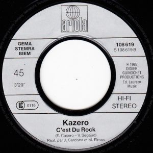 Kazero – Thaï Nana (1987) – Hoes