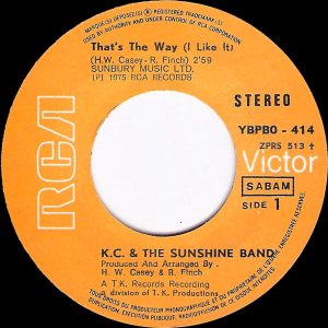 KC & The Sunshine Band – That's The Way (I Like It) (1975) – Hoes