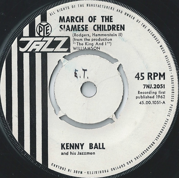 Kenny Ball And His Jazzmen – March Of The Siamese Children (1962) – Hoes