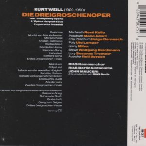 Kurt Weill – Die Dreigroschenoper (1990) – Hoes