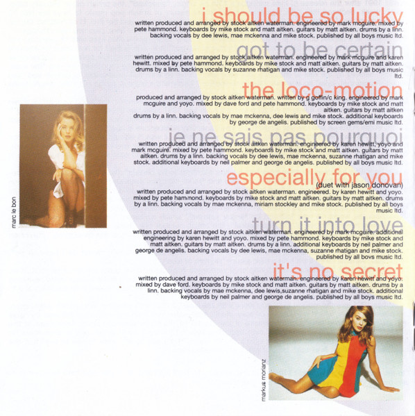 Kylie Minogue – Greatest Hits (1992) – Foto 3