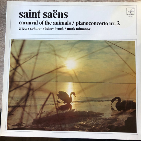 Leningrad Chamber Orchestra – Carnaval Of The Animals / Pianoconcerto Nr. 2 (1978) – Hoes
