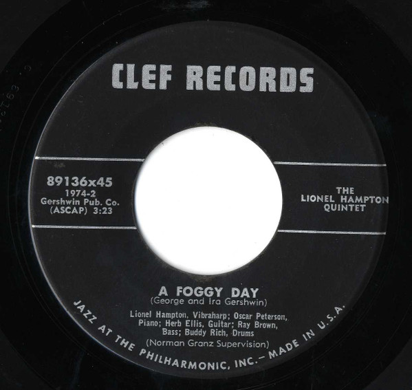 Lionel Hampton Quintet – A Foggy Day (1955) – Hoes