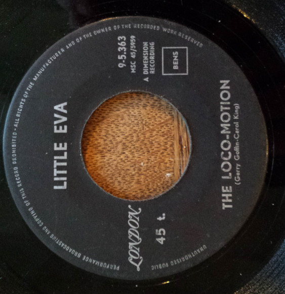 Little Eva – The Loco-Motion / He Is The Boy (1962) – Hoes