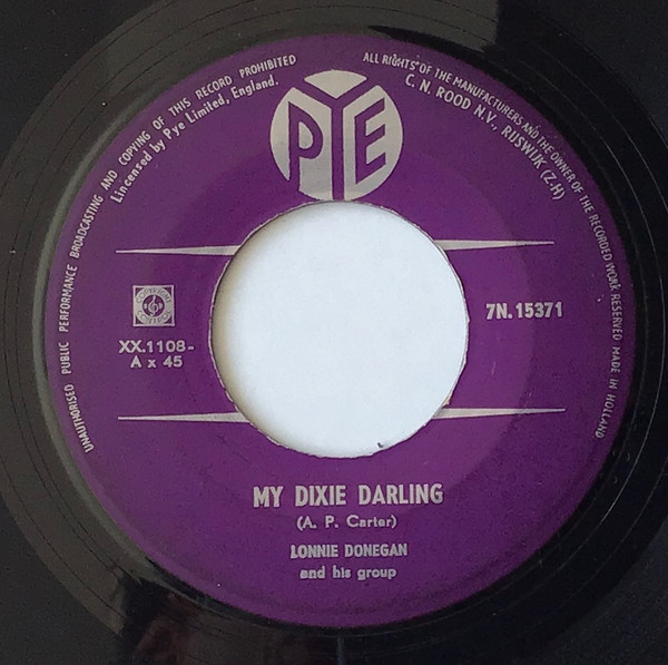 Lonnie Donegan's Skiffle Group – Michael, Row The Boat (1961) – Hoes