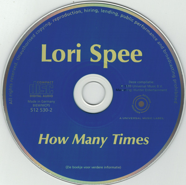 Lori Spee – How Many Times (1999) – Hoes