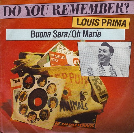 Louis Prima – Buona Sera / Oh Marie – Hoes