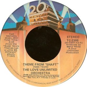 Love Unlimited Orchestra – Theme From "Shaft" / Theme From "Superman" (1979) – Hoes
